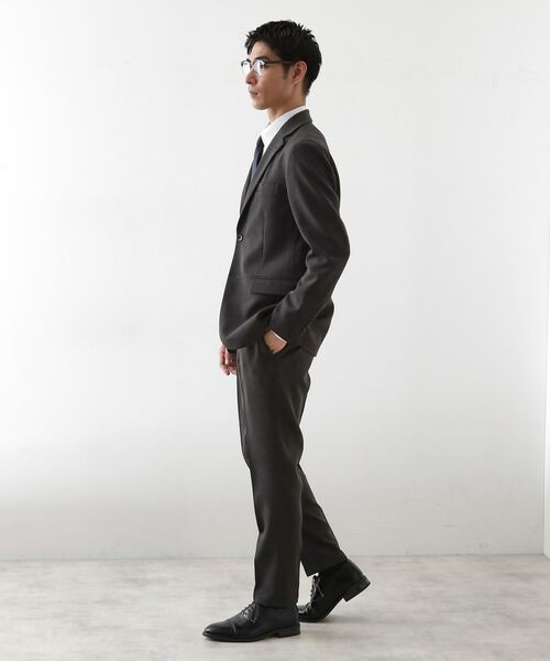 THE SHOP TK / ザ ショップ ティーケー テーラードジャケット | ハウンドトゥースジャケット 【洗濯機OK/セットアップ可】 | 詳細2