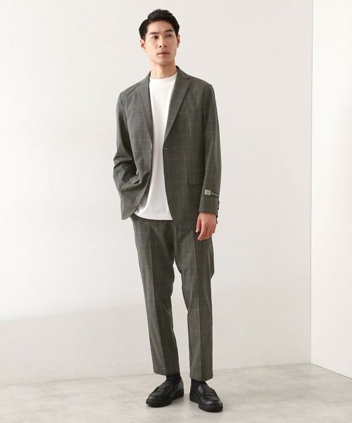 THE SHOP TK / ザ ショップ ティーケー テーラードジャケット | CARREMAN／キャリーマンTRジャケット【セットアップ可/洗濯機OK】 | 詳細11