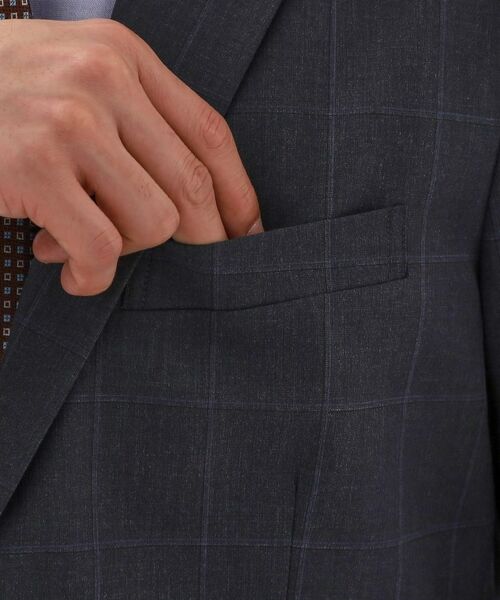 THE SHOP TK / ザ ショップ ティーケー テーラードジャケット | CARREMAN／キャリーマンTRジャケット【セットアップ可/洗濯機OK】 | 詳細25