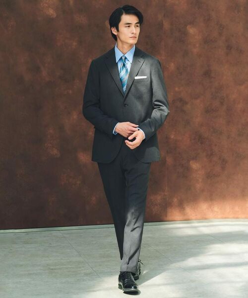 THE SHOP TK / ザ ショップ ティーケー パンツ | カルゼスラックス 【洗濯機OK/セットアップ可】 | 詳細1