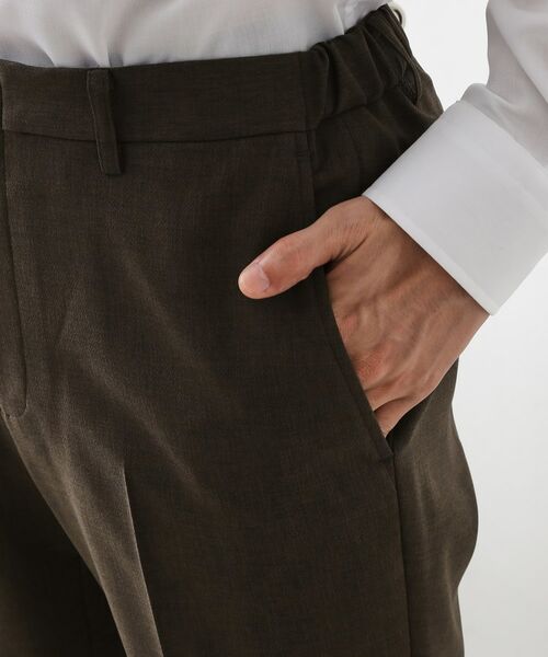 THE SHOP TK / ザ ショップ ティーケー パンツ | カルゼスラックス 【洗濯機OK/セットアップ可】 | 詳細16