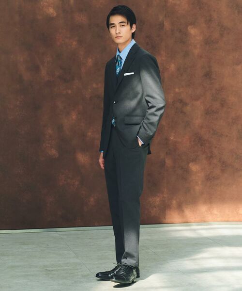 THE SHOP TK / ザ ショップ ティーケー パンツ | カルゼスラックス 【洗濯機OK/セットアップ可】 | 詳細2