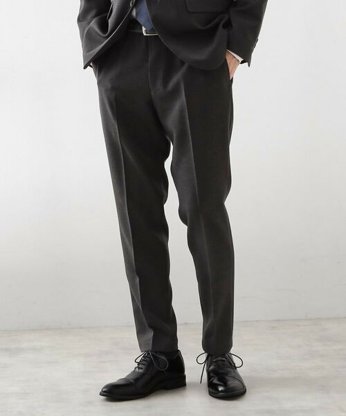 THE SHOP TK / ザ ショップ ティーケー パンツ | ハウンドトゥーススラックス 【洗濯機OK/セットアップ可】 | 詳細1