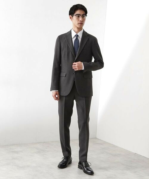 THE SHOP TK / ザ ショップ ティーケー パンツ | ハウンドトゥーススラックス 【洗濯機OK/セットアップ可】 | 詳細2