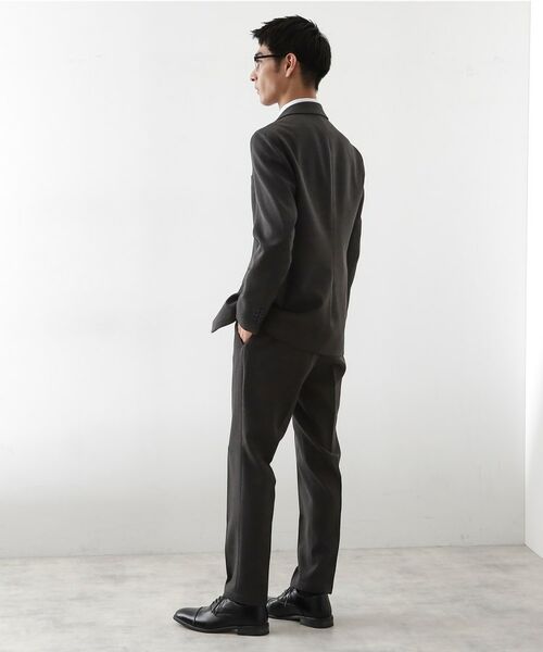 THE SHOP TK / ザ ショップ ティーケー パンツ | ハウンドトゥーススラックス 【洗濯機OK/セットアップ可】 | 詳細3