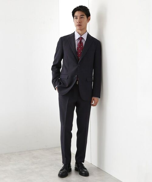 THE SHOP TK / ザ ショップ ティーケー パンツ | ハウンドトゥーススラックス 【洗濯機OK/セットアップ可】 | 詳細7