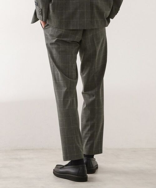 THE SHOP TK / ザ ショップ ティーケー パンツ | CARREMAN／キャリーマンTRスラックス【セットアップ可/洗濯機OK】 | 詳細10