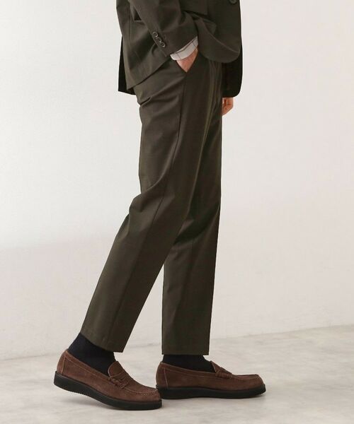 THE SHOP TK / ザ ショップ ティーケー パンツ | CARREMAN／キャリーマンTRスラックス【セットアップ可/洗濯機OK】 | 詳細13