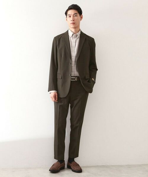 THE SHOP TK / ザ ショップ ティーケー パンツ | CARREMAN／キャリーマンTRスラックス【セットアップ可/洗濯機OK】 | 詳細15