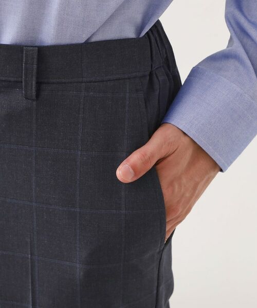 THE SHOP TK / ザ ショップ ティーケー パンツ | CARREMAN／キャリーマンTRスラックス【セットアップ可/洗濯機OK】 | 詳細25