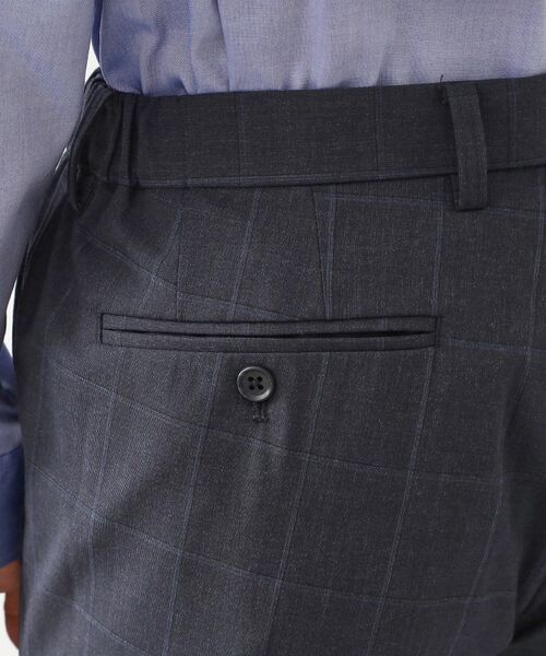 THE SHOP TK / ザ ショップ ティーケー パンツ | CARREMAN／キャリーマンTRスラックス【セットアップ可/洗濯機OK】 | 詳細26