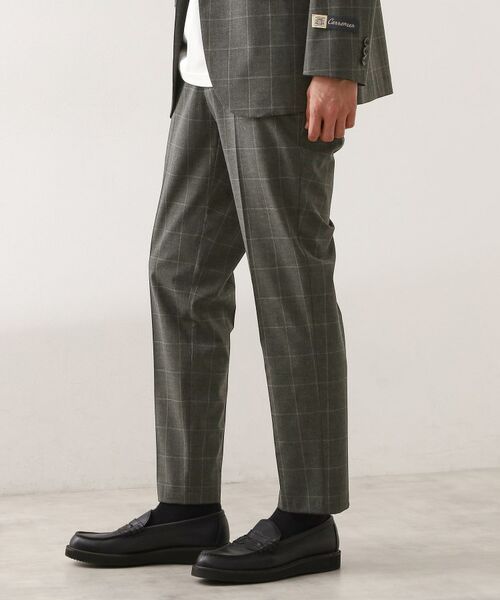 THE SHOP TK / ザ ショップ ティーケー パンツ | CARREMAN／キャリーマンTRスラックス【セットアップ可/洗濯機OK】 | 詳細9