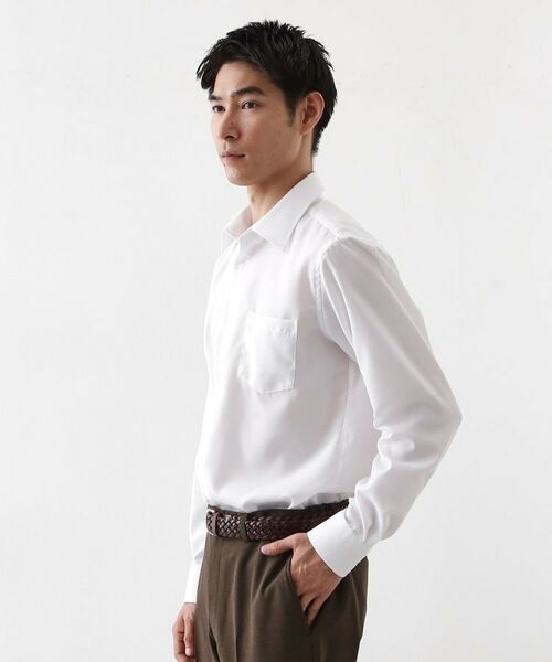 THE SHOP TK / ザ ショップ ティーケー シャツ・ブラウス | ドレスヘリンボーンシャツ | 詳細1