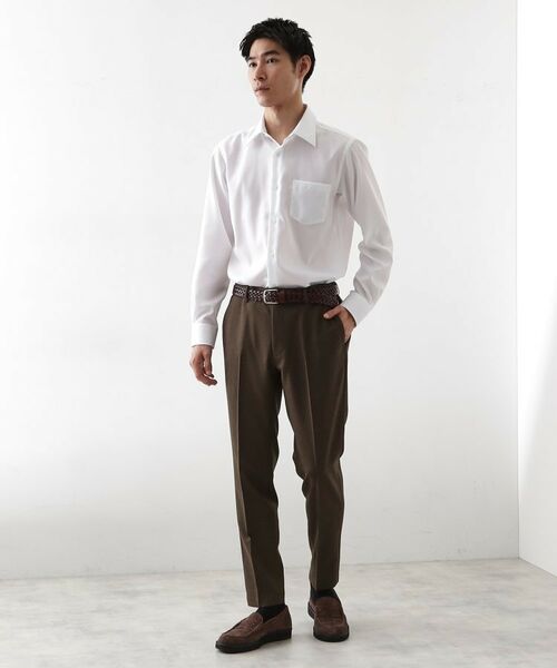 THE SHOP TK / ザ ショップ ティーケー シャツ・ブラウス | ドレスヘリンボーンシャツ | 詳細3