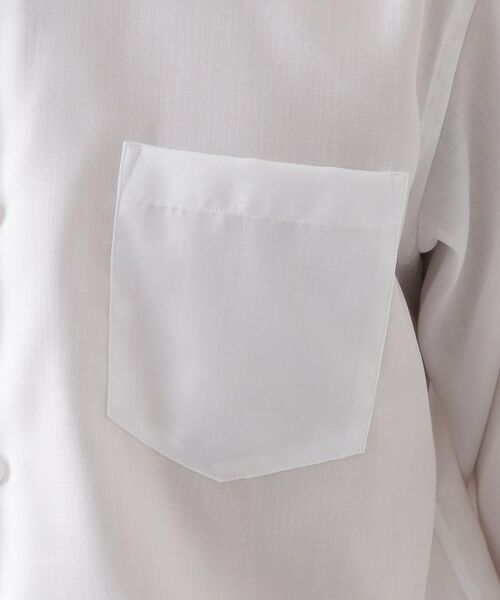 THE SHOP TK / ザ ショップ ティーケー シャツ・ブラウス | ドレスヘリンボーンシャツ | 詳細4