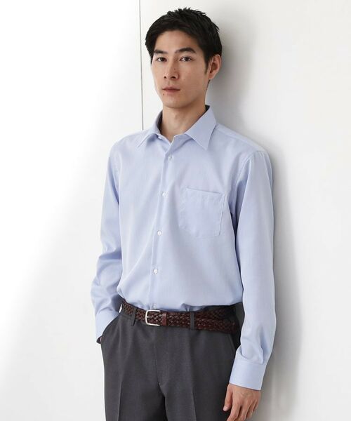 THE SHOP TK / ザ ショップ ティーケー シャツ・ブラウス | ドレスドビーシャツ(サックスブルー(090))