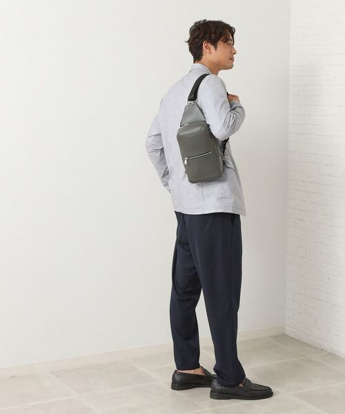 THE SHOP TK / ザ ショップ ティーケー ショルダーバッグ | 合皮ボディーバッグ【抗菌防臭／軽量】 | 詳細14