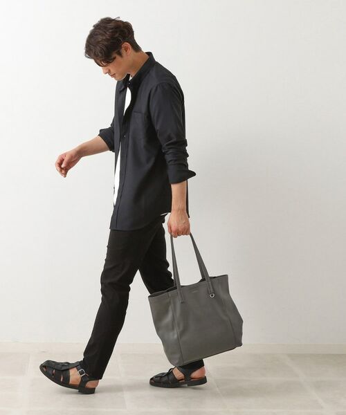 THE SHOP TK / ザ ショップ ティーケー トートバッグ | ソフト合皮トートバッグ【軽量】 | 詳細12