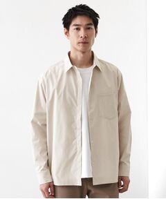 THE SHOP TK / ザ ショップ ティーケー シャツ・ブラウス | CAVEブロード長袖シャツ 【吸水速乾/ストレッチ/洗濯機OK】