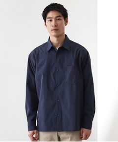 THE SHOP TK / ザ ショップ ティーケー シャツ・ブラウス | CAVEブロード長袖シャツ 【吸水速乾/ストレッチ/洗濯機OK】