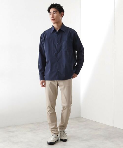 THE SHOP TK / ザ ショップ ティーケー シャツ・ブラウス | CAVEブロード長袖シャツ 【吸水速乾/ストレッチ/洗濯機OK】 | 詳細11