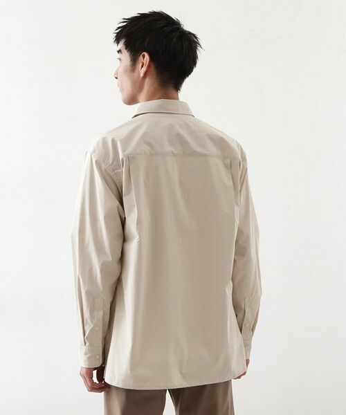 THE SHOP TK / ザ ショップ ティーケー シャツ・ブラウス | CAVEブロード長袖シャツ 【吸水速乾/ストレッチ/洗濯機OK】 | 詳細2