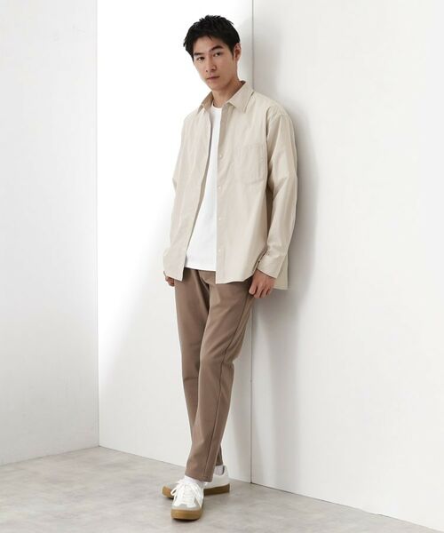 THE SHOP TK / ザ ショップ ティーケー シャツ・ブラウス | CAVEブロード長袖シャツ 【吸水速乾/ストレッチ/洗濯機OK】 | 詳細3