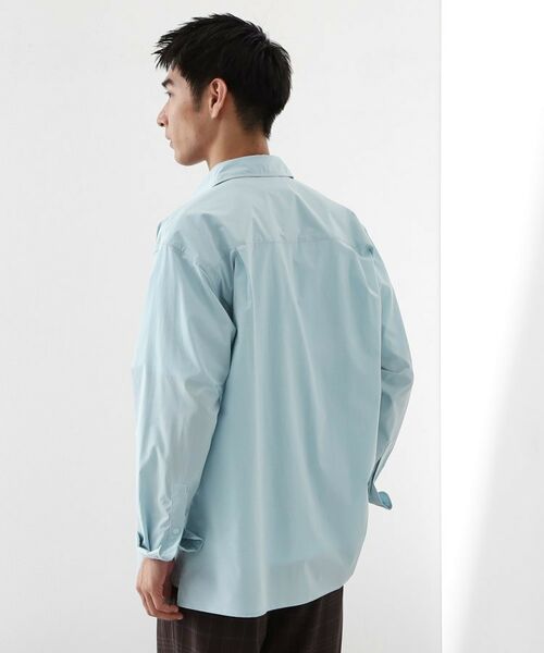 THE SHOP TK / ザ ショップ ティーケー シャツ・ブラウス | CAVEブロード長袖シャツ 【吸水速乾/ストレッチ/洗濯機OK】 | 詳細5