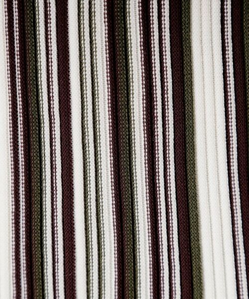 THE SHOP TK / ザ ショップ ティーケー ニット・セーター | ストライプ柄ニットタンク前後2WAY | 詳細12