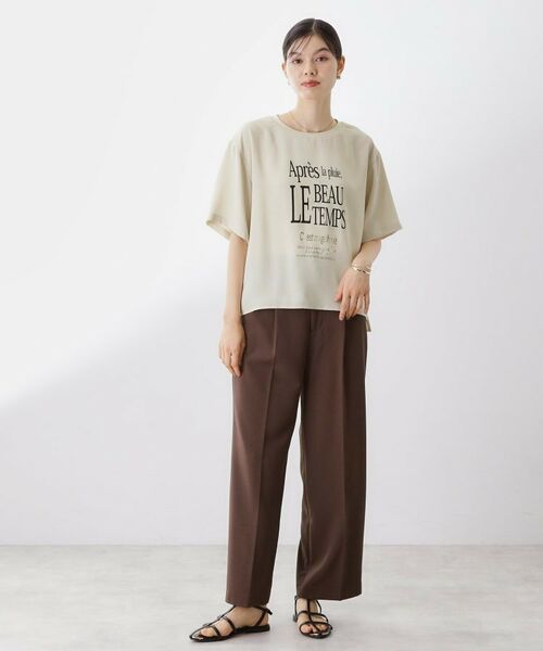 THE SHOP TK / ザ ショップ ティーケー Tシャツ | アソートロゴTシャツ【接触冷感/防シワ/吸水速乾/UVケア/洗濯機OK】 | 詳細13