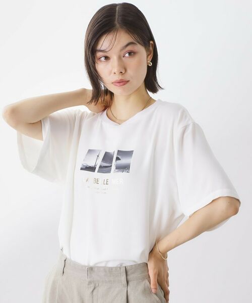 THE SHOP TK / ザ ショップ ティーケー Tシャツ | アソートロゴTシャツ【接触冷感/防シワ/吸水速乾/UVケア/洗濯機OK】 | 詳細2