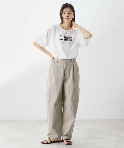 THE SHOP TK / ザ ショップ ティーケー Tシャツ | アソートロゴTシャツ【接触冷感/防シワ/吸水速乾/UVケア/洗濯機OK】 | 詳細3