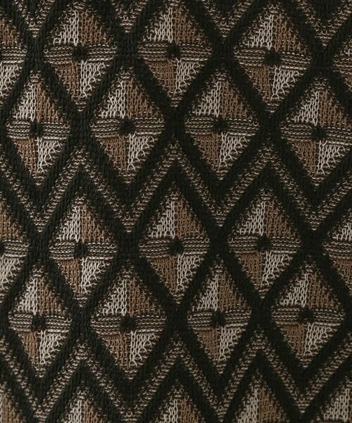 THE SHOP TK / ザ ショップ ティーケー カットソー | ジオメニットポロシャツ　【洗濯機OK】 | 詳細3