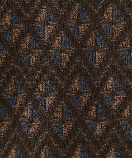 THE SHOP TK / ザ ショップ ティーケー カットソー | ジオメニットポロシャツ　【洗濯機OK】 | 詳細7