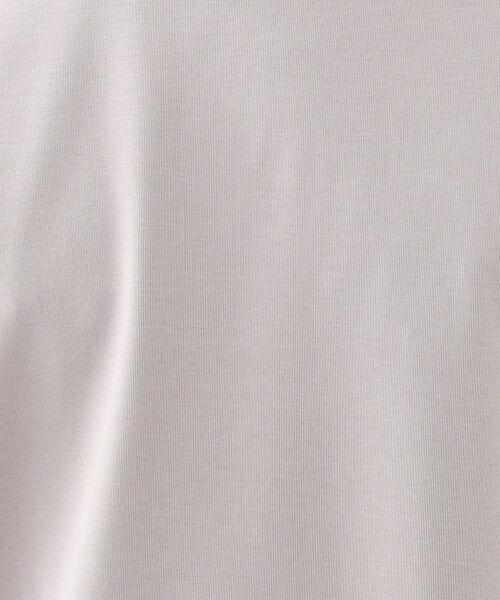 THE SHOP TK / ザ ショップ ティーケー カットソー | モックネックプレーティング半袖Tシャツ 【接触冷感/洗濯機OK】 | 詳細12