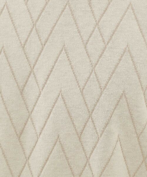 THE SHOP TK / ザ ショップ ティーケー カットソー | 【好評につき再入荷！】ジオメトリックリンクス半袖Tシャツ | 詳細8