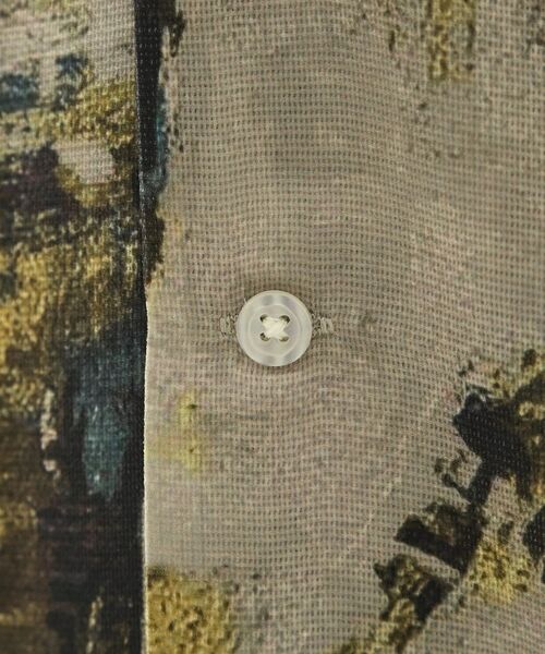 THE SHOP TK / ザ ショップ ティーケー シャツ・ブラウス | アートプリントメッシュ半袖シャツ　【洗濯機OK】 | 詳細16