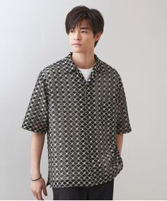 THE SHOP TK / ザ ショップ ティーケー シャツ・ブラウス | クラフトレース半袖シャツ 【洗濯機OK】