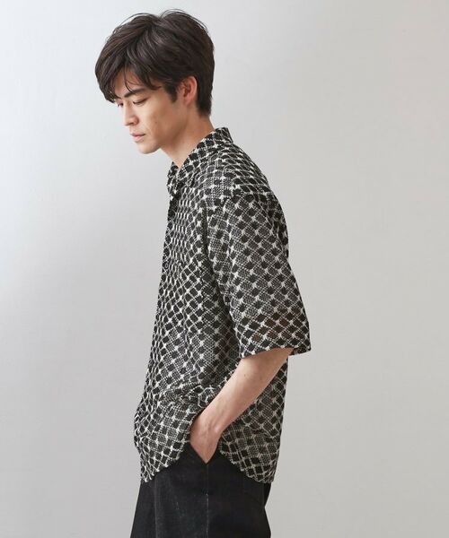 THE SHOP TK / ザ ショップ ティーケー シャツ・ブラウス | クラフトレース半袖シャツ 【洗濯機OK】 | 詳細5