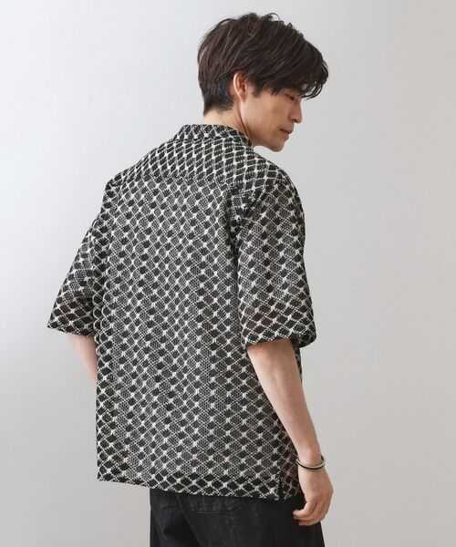 THE SHOP TK / ザ ショップ ティーケー シャツ・ブラウス | クラフトレース半袖シャツ 【洗濯機OK】 | 詳細6