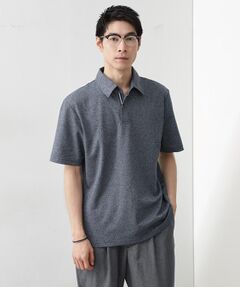 THE SHOP TK / ザ ショップ ティーケー ポロシャツ | ギミックメランジ天竺ポロシャツ