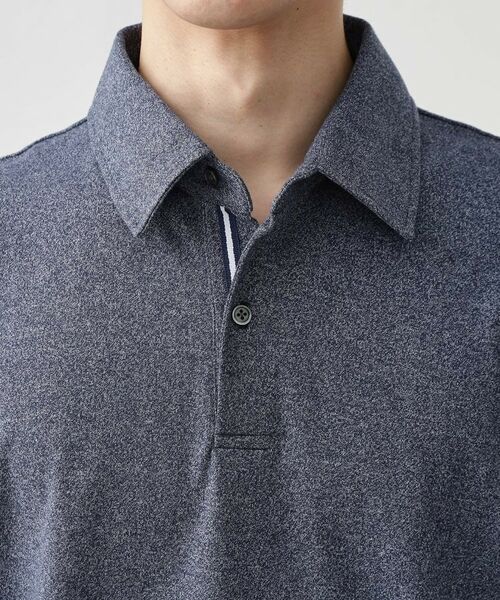 THE SHOP TK / ザ ショップ ティーケー ポロシャツ | ギミックメランジ天竺ポロシャツ | 詳細11
