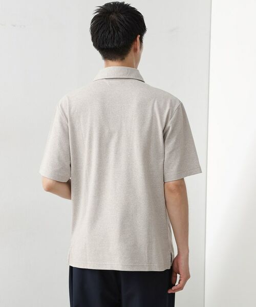 THE SHOP TK / ザ ショップ ティーケー ポロシャツ | ギミックメランジ天竺ポロシャツ | 詳細2