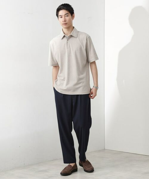 THE SHOP TK / ザ ショップ ティーケー ポロシャツ | ギミックメランジ天竺ポロシャツ | 詳細3