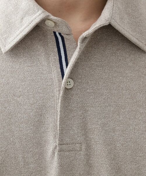 THE SHOP TK / ザ ショップ ティーケー ポロシャツ | ギミックメランジ天竺ポロシャツ | 詳細4