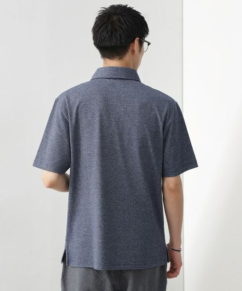 THE SHOP TK / ザ ショップ ティーケー ポロシャツ | ギミックメランジ天竺ポロシャツ | 詳細6