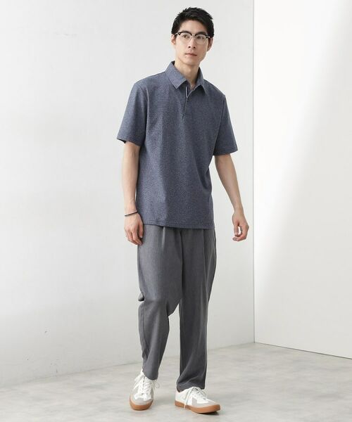 THE SHOP TK / ザ ショップ ティーケー ポロシャツ | ギミックメランジ天竺ポロシャツ | 詳細7