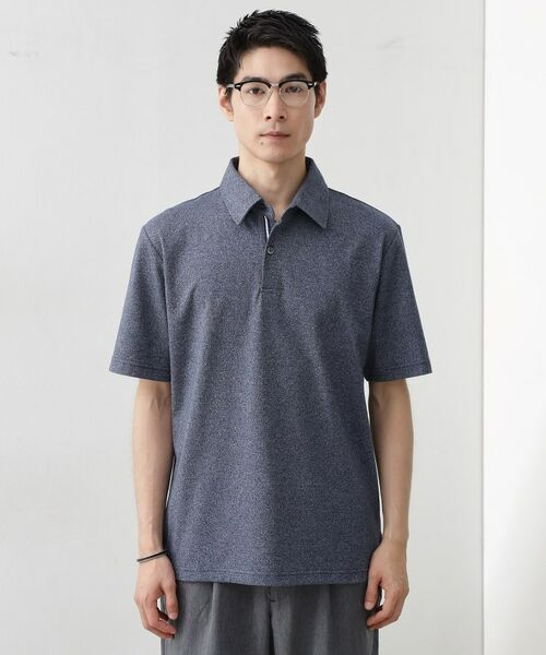 THE SHOP TK / ザ ショップ ティーケー ポロシャツ | ギミックメランジ天竺ポロシャツ | 詳細8