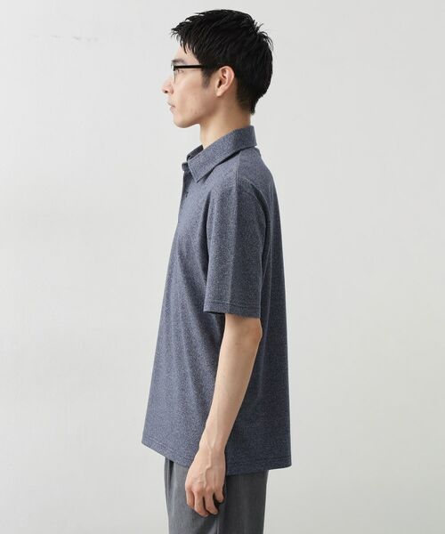 THE SHOP TK / ザ ショップ ティーケー ポロシャツ | ギミックメランジ天竺ポロシャツ | 詳細9