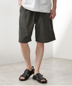 THE SHOP TK / ザ ショップ ティーケー ショート・ハーフ・半端丈パンツ | 2タックワイドショートパンツ